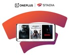 O novo tie-in da OnePlus na Stadia. (Fonte: OnePlus)