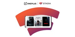 O novo tie-in da OnePlus na Stadia. (Fonte: OnePlus)