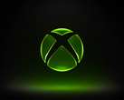 O logotipo do Xbox em um fundo escuro