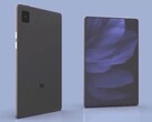 O conceito de um novo tablet Xiaomi Mi Pad foi semelhante à linguagem de design Apple iPad Pro. (Fonte de imagem: Life &amp; Style)