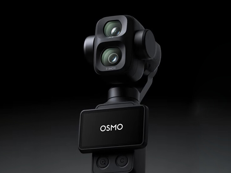O DJI Osmo Pocket 4P.