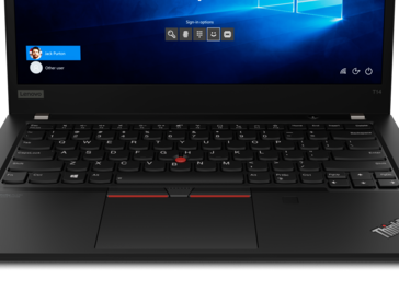 Lenovo ThinkPad T14 Gen 2: em preto