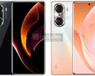 O Honor 60 Pro 5G terá um display de orifícios com biséis finos (Fonte de imagem: 91Mobiles)