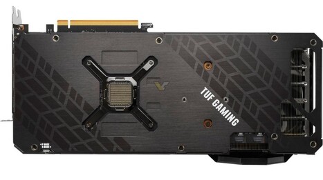 O ASUS TUF Gaming RX 6800 XT. (Fonte da imagem: ASUS)