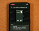 Android espera-se que o 17 separe as notificações e as configurações rápidas. (Fonte da imagem: Gavin Phillips / Mystic Leaks, editado)