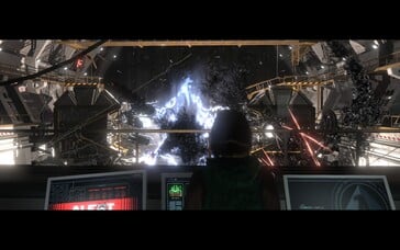 Na foto: uma captura de tela do jogo Beyond: Two Souls.