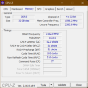 Memória CPU-Z