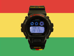 O relógio G-Shock x Channel One Soundsystem Collaboration (na foto) será lançado no Reino Unido. (Fonte da imagem: Casio, editado)