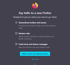 Firefox 89 highlights/changes (Fonte: Própria)