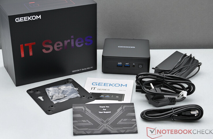 Escopo de entrega do Geekom Mini IT15