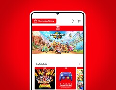 A Nintendo Store agora também está disponível como um aplicativo para smartphone. (Fonte da imagem: Nintendo)