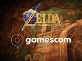 Divulgação do banner do remake de *Ocarina of Time* e da Gamescom
