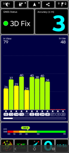 Teste de GPS em ambientes externos