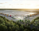A Nabu está planejando processar a expansão da Gigafactory da Tesla e conta com o apoio de ativistas climáticos e moradores locais (imagem: Tesla)