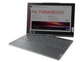O ThinkBook Plus Twist tem um design CNC unibody e um colorway Storm Grey. (Fonte da imagem: Lenovo)