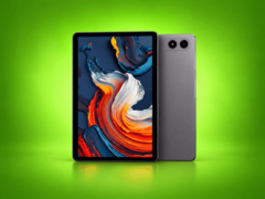 Tablet Alldocube iPlay 80E mostrado de frente e de trás