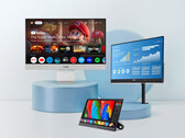 A Asus lançou um trio de monitores ZenScreen com especificações decentes antes da CES 2025. (Fonte da imagem: DisplaySpecifications)