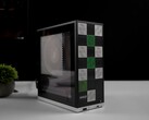 Mini-PC modular Framework Desktop com a marca AMD e design de painel frontal em mosaico personalizado (Fonte da imagem: ETA PRIME)