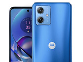 O Moto G54 5G em uma de suas três cores de lançamento. (Fonte da imagem: @evleaks)
