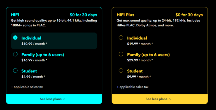 O Tidal HiFi Plus fará parte da assinatura regular no futuro, sem custo adicional. (Imagem: Tidal)