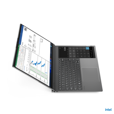 Lenovo ThinkBook Plus Gen 3 - Esquerda. (Fonte da imagem: Lenovo)