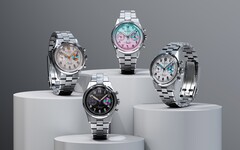 O Batavi Marina Chronograaf vem nas opções de cores do mostrador sunrise (nascer do sol), mist (névoa), night (noite) e sand (areia) (Fonte da imagem: Batavi)