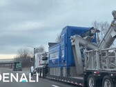 A unidade móvel de reciclagem de alimentos da Denali combate o problema dos alimentos que são jogados fora em vez de serem reciclados durante situações de emergência. (Fonte da imagem: Denali no LinkedIn)