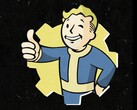 Arte do Vault Boy de Fallout 4 mostrada (Fonte da imagem: Epic Games com edições)