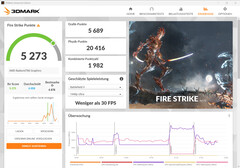 Fire Strike (funcionamento por bateria)