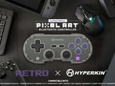 O Hyperkin Pixel Art Wireless Controller é uma versão moderna do controle do SNES. (Fonte da imagem: Hyperkin)