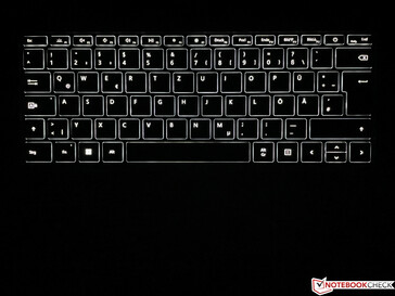 Iluminação do teclado