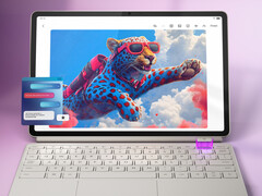 A Lenovo oferece o Yoga Tab nas opções de cores Luna Grey e Seashell. (Fonte da imagem: Lenovo)