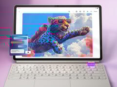 A Lenovo oferece o Yoga Tab nas opções de cores Luna Grey e Seashell. (Fonte da imagem: Lenovo)