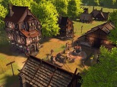 Uma imagem mostrando edifícios em Patron.