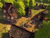 Uma imagem mostrando edifícios em Patron.