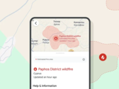 Um incêndio na região de Paphos, no Chipre, foi causado pela luz refratada por um vidro quebrado, afirma o Google. (Fonte da imagem: blog do Google)