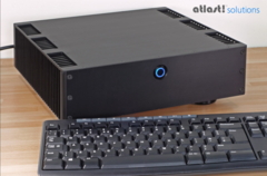 O modelo B da Sigao não é tão compacto quanto os mini PCs NUC da Intel, mas ainda é suficientemente pequeno. (Fonte da imagem: Atlast!)