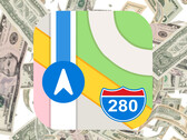 Apple Em breve, o Maps poderá ter promoções pagas integradas. (Fonte da imagem: Apple Maps e iStockPhotos, com edições)