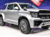 O "rei da pick-ups" da China revela uma pick-up elétrica de 6 rodas (imagem: GWM)