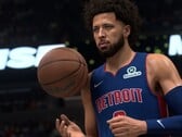 DLSS 5 com renderização neural ativada no NBA 2K27.