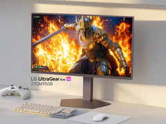 O UltraGear Evo 27GM950B será um dos primeiros monitores que a LG começará a vender este ano. (Fonte da imagem: LG)