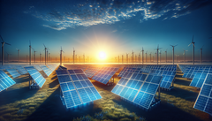 Pesquisadores da Universidade de Kyoto criaram a primeira célula solar BPVE magneticamente controlável. (Fonte da imagem: DallE3)