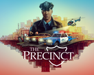 Arte oficial de The Precinct, com o policial Nick Cordell Jr. e os principais temas visuais (Fonte da imagem: Fallen Tree Games via Games Press)
