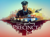 Arte oficial de The Precinct, com o policial Nick Cordell Jr. e os principais temas visuais (Fonte da imagem: Fallen Tree Games via Games Press)