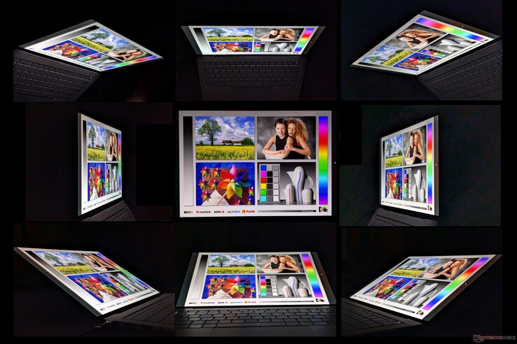 O Tandem OLED não apresenta o mesmo efeito arco-íris do OLED padrão para ângulos de visão ainda mais amplos