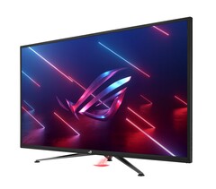 Os novos monitores HDMI 2.1 vêm em tamanhos de 43 polegadas, 32 polegadas e 27 polegadas. (Fonte de imagem: Asus)