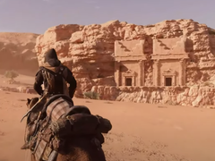 Uma captura de tela do DLC Valley of Memory de Assassin&#039;s Creed Mirage (fonte da imagem: Ubisoft YT)