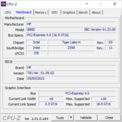 Placa principal CPU-Z