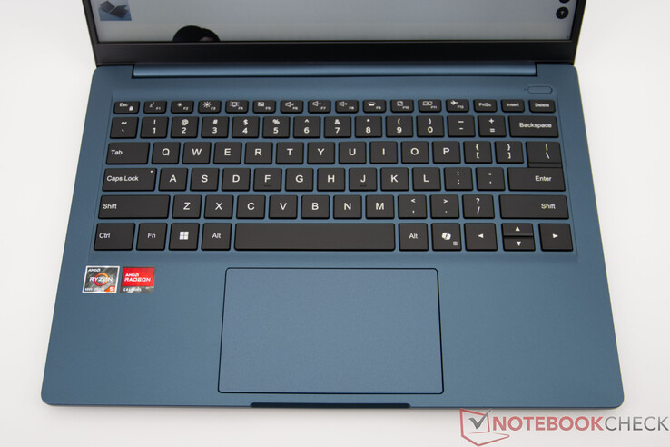 Os dispositivos de entrada no Chuwi CoreBook Air