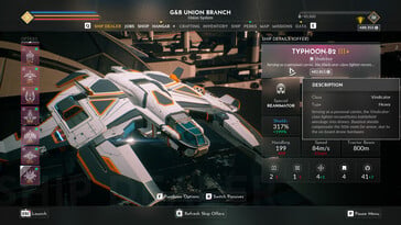 Na imagem: uma captura de tela da jogabilidade de Everspace 2.